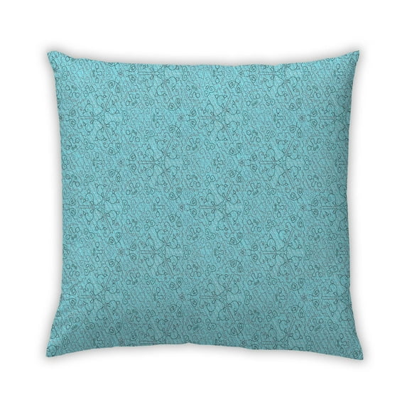 Ahgly Company Indoor Square Contemporary Throw Pillow, 18 inch by 18 inch