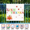 thumbnail image 3 of Thanks Giving Large Banners and Signs for Outdoor by DreamController. Polyester Banner with 4 Holes for Easy Hang Indoor & Outdoor | 4x4 Feet Banner for Thanks Giving | HD Print Banner Made in USA, 3 of 6
