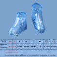 thumbnail image 2 of Funda para zapatos impermeable, gruesa, resistente al desgaste, transparente, desechable, para exteriores, antideslizante, para botas de lluvia, para días de nieve, para hombres y mujeres, 2 of 3