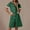 A19 Green, variant on Scrub Dresses for Women Nurses Plus Size Scrub Tops Cozy Fit Short Sleeve Button Down Cardigan Dress Knee Length Scrubs Nurse Shirts for Women for Work Custom Scrubs with Pockets, Black S