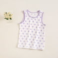 thumbnail image 4 of KAWELL 4 Pack Girls' 100% Cotton Tagless Undershirts - Soft, Breathable, Perfect for Daily Wear, 4 of 7