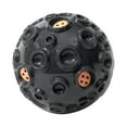 thumbnail image 2 of Pelota de juguete para perros con sonido chillón, ejercicio portátil para mascotas, juguetes masticables para mascotas, juguetes interactivos para Negro Fernando Bola de perros, 2 of 8