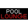 thumbnail image 1 of Pool Lounge LED Neon Sign 6 x 15 - inches, Clear Edge Cut Acrylic Backing, with Dimmer - Bright and Premium built indoor LED Neon Sign for Bar decor., 1 of 7