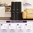 thumbnail image 3 of Cozylore 6 inch Tri Fold Mattress Twin Size Memory Foam Mattress Portable Guest Bed with Washable Cover and Non-Slip Bottom, 75" x 38" x 6", 3 of 8