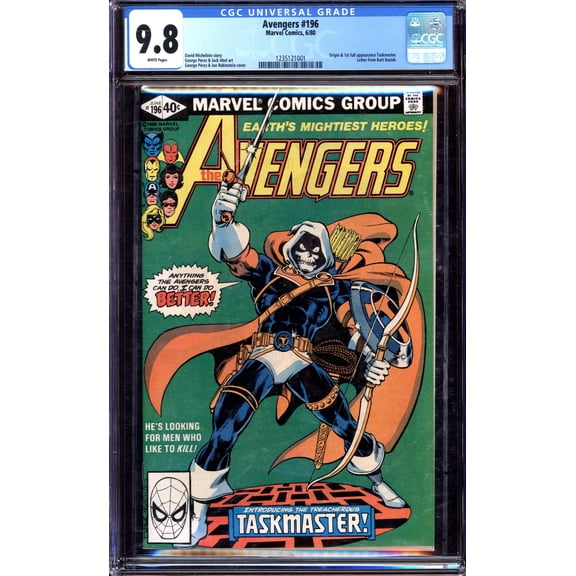 Avengers #196 - CGC 9.8 Comic Book