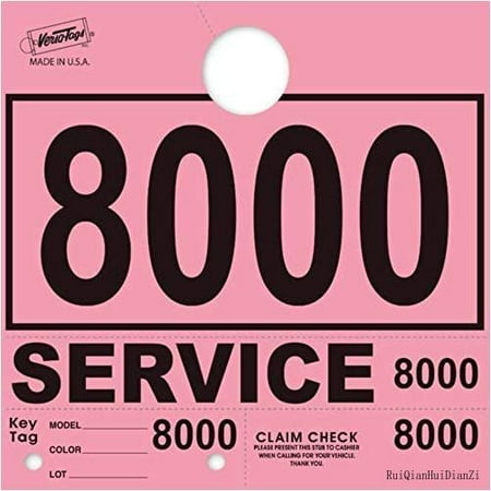 

Service Dispatch mbers 78 Sle Mirror Hang s mbered (P 8000-8999)