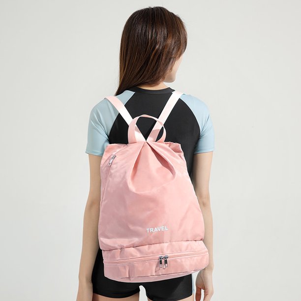 Holloyiver Dry Wet Separation Sports Backpack with Water 