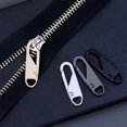 thumbnail image 2 of Kit de reparación de cabezal de cremallera de metal desmontable con tirador de cremallera universal de 5/10 piezas para deslizador de cremallera, accesorios de costura para manualidades DIY, 2 of 6