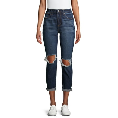 boundaries juniors jeans mom walmart