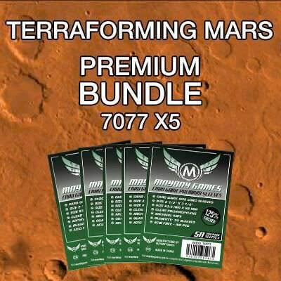Terrafroming Mars - Ensemble de Pochettes de Cartes Premium