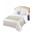thumbnail image 2 of Xipuska Retro Floral Bed Runners for Twin Size Bed, Decorative Bed Throws for Foot of Bed, Vintage Ethnic Tribe Abstract Art Sage Green Bed Runner Sofa Throw Bedding Scarf Slipcover for Bedroom, 2 of 6