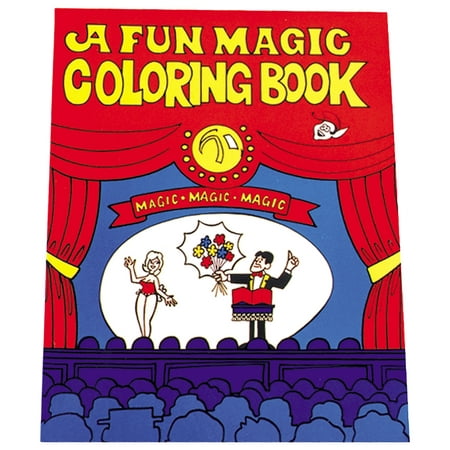 Morris Costumes Coloring Book Fun Magic, Style LA43