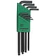 thumbnail image 1 of JUEGO DE 8 LLAVES TIPO TORX® PUNTA DE BOLA T6 A T25. BONDHUS 11332 Bondhus 11332, 1 of 2