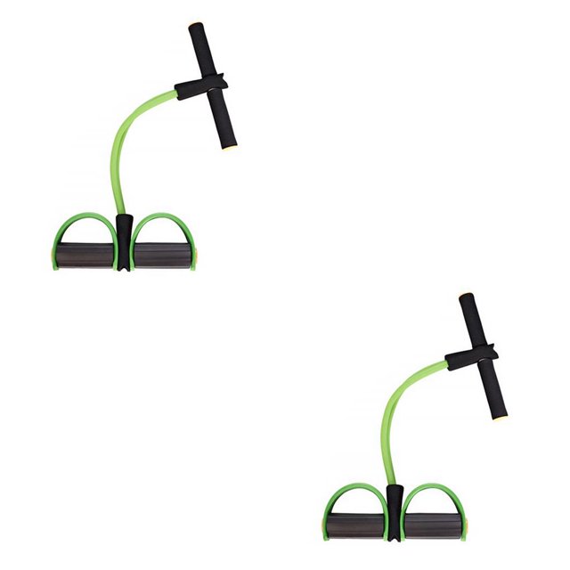 Toystoory Pedal Puller TPE 4-Tube Elástico Yoga Tensión Cuerda Resistencia Banda Interior Fitness Herramienta, Rojo Type2 NO2