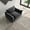 Black, variant on Magic Home Modular Sectional Sofa Floor sofa Foam Couch L-Shaped Sofa Chenille Couch Ottoman for Living Room,Black