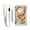 Golden Light in Clouds, variant on JIALIOU Nylon Trifold Card Wallet with ID Window Zipper Pocket for Men Women Teen Cute Owl with Autumn Leaves