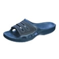 thumbnail image 2 of Roxoni Men's Open Toe Lightweight Slip On Slide Sandals -sizes 8 to 12 -style #1279, 2 of 7