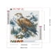 thumbnail image 2 of Pintura de diamante 5D DIY, kit de águila con taladro redondo completo, decoración del hogar, arte artesanal, 30x30cm, 2 of 9
