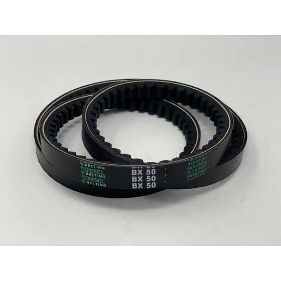 BX50 Classic Cogged V-Belt 21/32 x 53in Outside Circumference