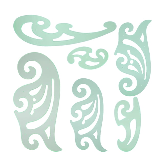 Ensemble de Règles Courbes, Règle Courbe pour Fabrication de Motifs, Règle Courbe pour Couture pour Modèle de Dessin Imposition Découpe de Vêtements