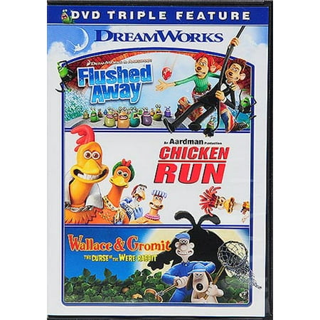 Flushed Away/Chicken Run/Wallace and Gromit Triple Feature