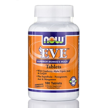 EVE (vitamine multiple des femmes supérieures) - 180 comprimés par NOW