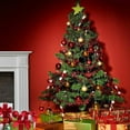 thumbnail image 4 of 34 Christmas Baubles Christmas Decoration Set, Plastic Shatterproof, 4 of 5