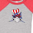 thumbnail image 4 of Inktastic 4th of July Patriot Shark Boys or Girls Baby Bodysuit, 4 of 5