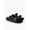 Black, variant on Mallorca H2O Sandals EVA Footbed Slides for Men Women, Adjustable Buckle, Arch Support Comfort Sandal, Lightweight Sole, Slip On Summer Travel Beach Wear, Black, 7 US Womens/5 US Mens