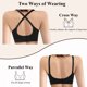 thumbnail image 4 of Bralette de maternidad inalámbrico sin costuras Pumping Bra 4HOW Black M, 4 of 6