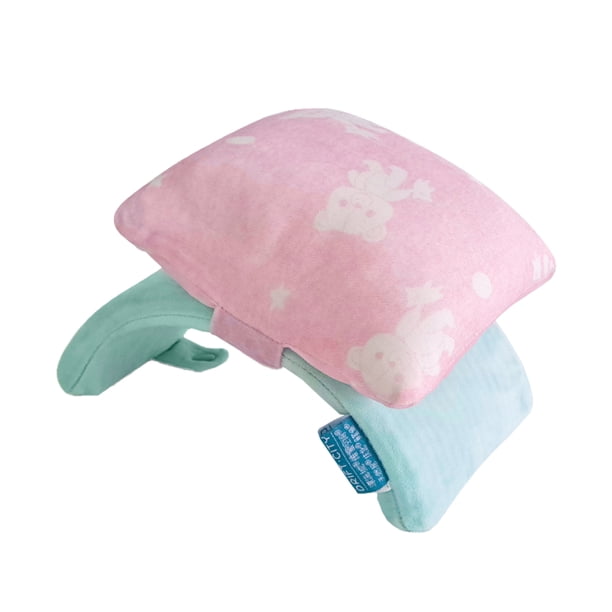 Almohada de viaje con reposacabezas Happy: duerma boca abajo con The
