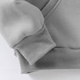 thumbnail image 6 of Otqutp Soft Round Neck 2024 for Baby Loves You Hoodies for Girls Letter Print Sweatshirt Oversized Long Sleeve Pullover Top 1-10 Years(Grey,18-24 Months), 6 of 6