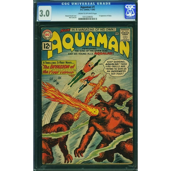 Aquaman #1 - CGC 3 Comic Book