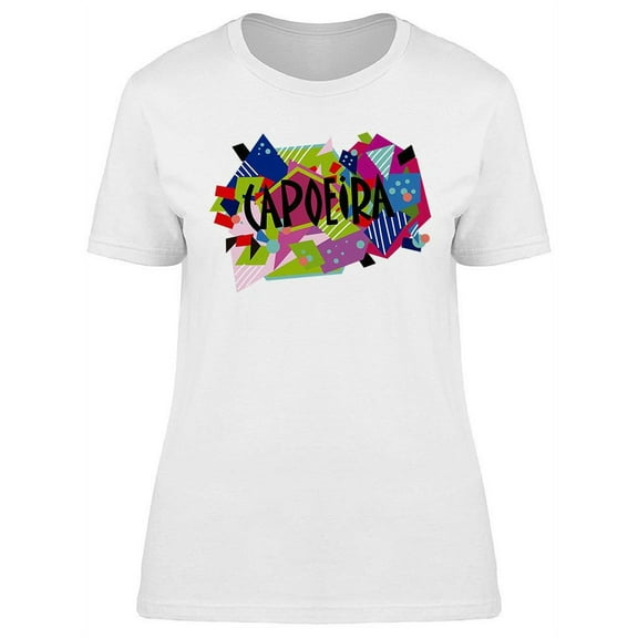Brazilian Capoeira Martial Art T-Shirt Women -Image by Shutterstock, Female Medium