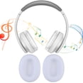 thumbnail image 1 of [Número Artículo Blanco Sin Imprimir 24B26] Adecuado para Orejeras MPOW H12 ANC para Montadas en La Cabeza Esponja Orejeras Y Accesorios (Blanco), 1 of 9