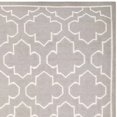 thumbnail image 3 of Safavieh Dhurries Grey Contemporary Rug - 8' x 10', 3 of 3