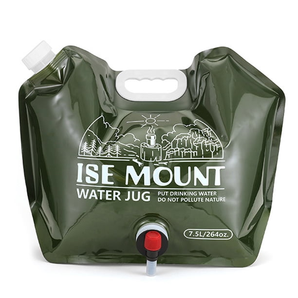 Botella Congelable Plegable WDOplteas 7.5L para Al Aire Libre