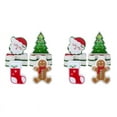 thumbnail image 1 of 16 Esponjas NavideñAs de Cocina, Esponjas de Doble Cara para Lavar Platos, Papá , ÁRbol de Navidad, Hombre de Jengibre, 1 of 5