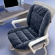 thumbnail image 4 of Isvgxsz Clearance Plush Office Chair Cushion,One-Piece Office Chair Back Cushion for Back,Desk Chair Cushion,Non Slip Seat Cushion,Fit Desk Chair Cushion for Long Sitting, 4 of 7
