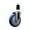 Swivel - No Brake - 1-1/2" Stem, variant on 3 Inch Blue Poly Swivel 1 Inch Expanding Stem Caster Total Lock Brake SCC