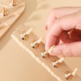 thumbnail image 3 of Magnetic Nail Holder Wooden Display Stand False Nail Tips Police, 3 of 5