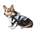 thumbnail image 7 of Honeii Watercolor Skull Print Small Dog Hoodies Pet Hooded Sweatshirts Fall Winter Puppy Cat Sweaters Warm Clothes for Small Dogs Outfits Costume-Large, 7 of 7