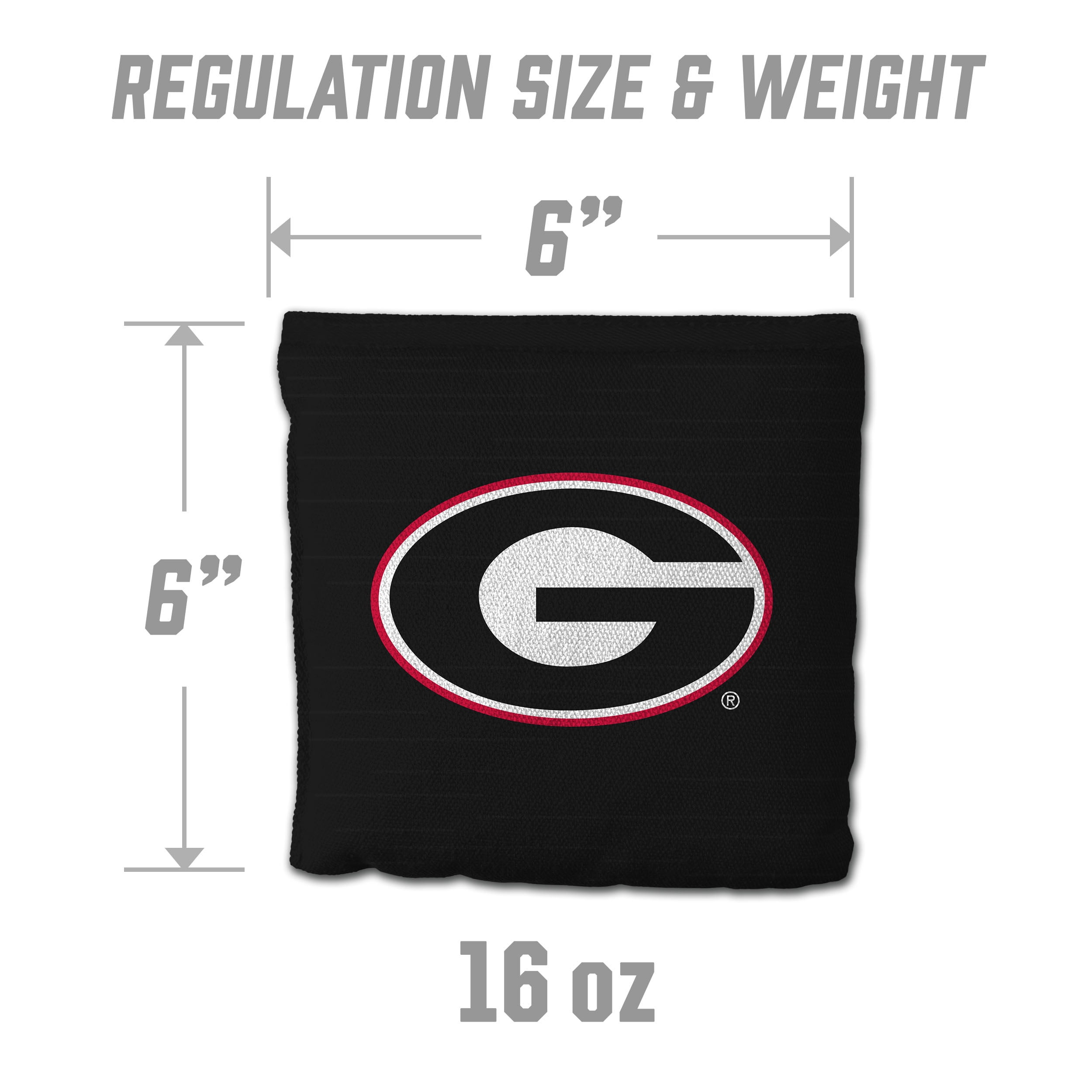 Georgia Bulldogs 8pk Licensed Cornhole Bags
