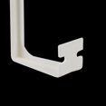 thumbnail image 4 of shiyou-4 pcs RV Side Curtain Hold Down White Plastic Side Curtain Drapery Hold Down Brackets RV Curtain Retainer RV Window Covering Holdback for Outdoor Camping Bedroom and Bathroom, 4 of 4