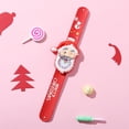 thumbnail image 1 of Relojes navideños para niños, hermosa pulsera decorada con aplausos, regalos para niños, un reloj, 1 of 4