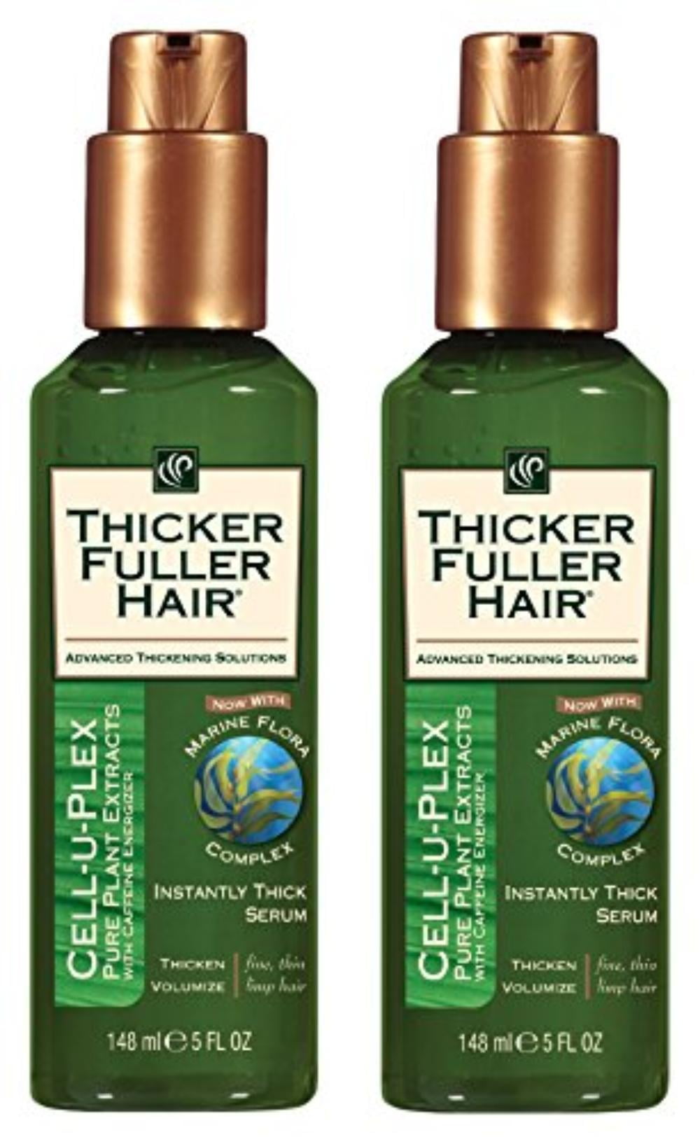 Foods For Thicker Fuller Hair Instantly Thick Serum, (pack of 2), Enriches the hair shaft By Thicker