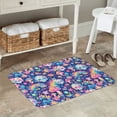 thumbnail image 5 of Kdxio mushroom Skull rainbow color,16" x 24", Non-Slip Front Door Mats,Outdoor Welcome Mat Washable, 5 of 9
