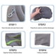 thumbnail image 2 of Naiovety Almohada de viaje inflable para dormir, portátil y cómoda, para acampar y hacer senderismo, viajar, duradera carpas azul eléctrico, 2 of 6