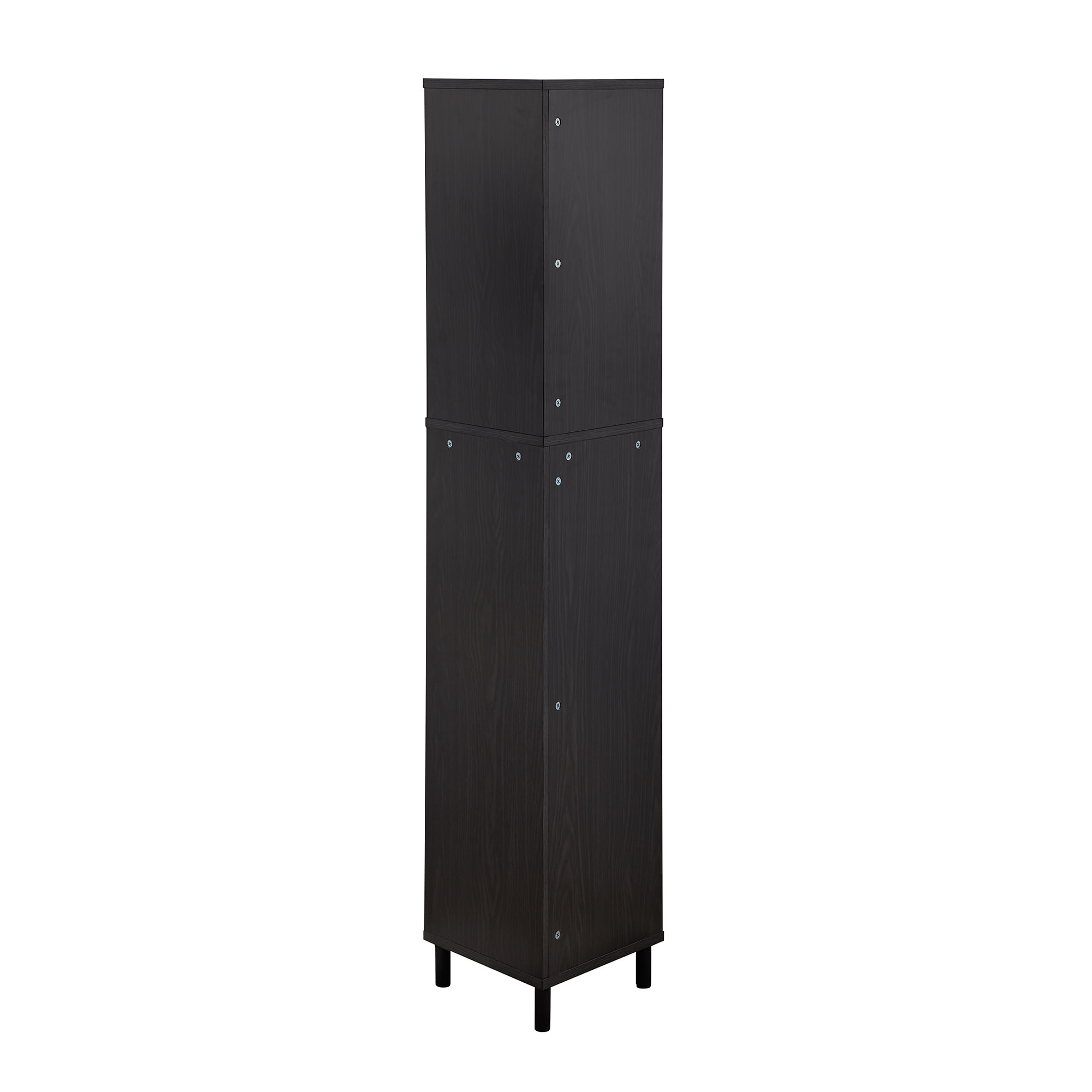 Manor Park Tatum Modern Corner Bookcase, Graphite
