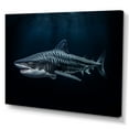 thumbnail image 2 of Designart "Domain Of The Tiger Shark II" Shark Canvas Prints, 2 of 7